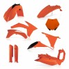 KIT PLÁSTICOS COMPLETO ACERBIS KTM SX 2011 LARANJA